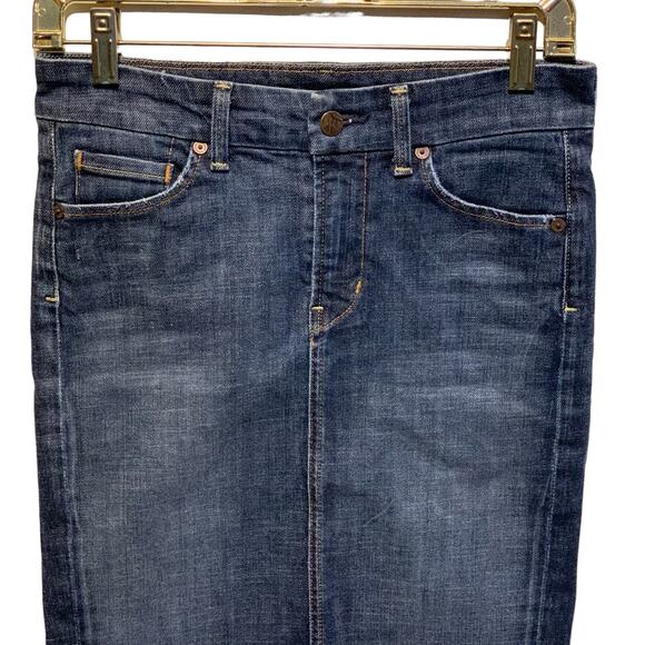 Citizens of Humanity Novak #358 Denim Pencil Skirt sz 25 - Picture 8 of 10